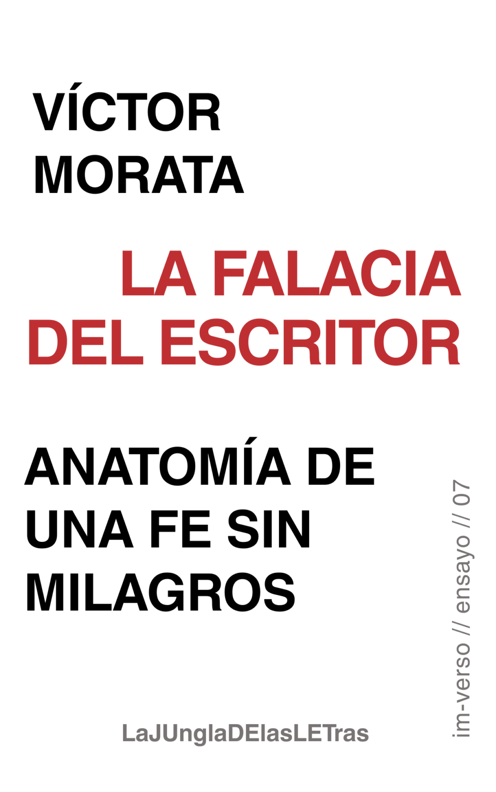La falacia del escritor